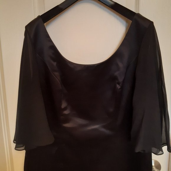 Escada Cocktail Silk Dress Plus Size - Picture 6 of 6